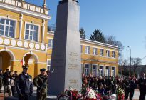 Uroczystości odsłonięcia pomnika Józefa Piłsudskiego w Zamościu, 05.11.2018