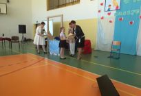 Szkolne święto patrona Jana Pawła II w zespole szkół w Płoskiem 18.05.2017