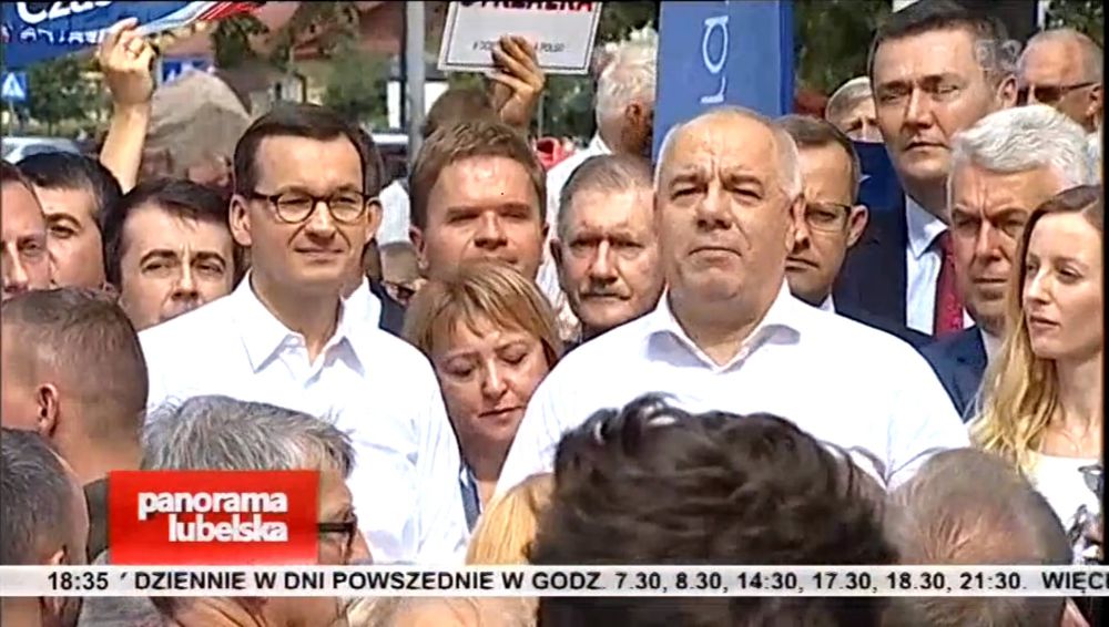 premier morawiecki biłgoraj 2019.